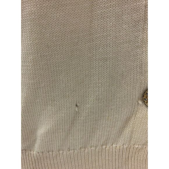 Ballantyne Scotland Cream Cardigan Sweater 40 M/L - Picture 7 of 9